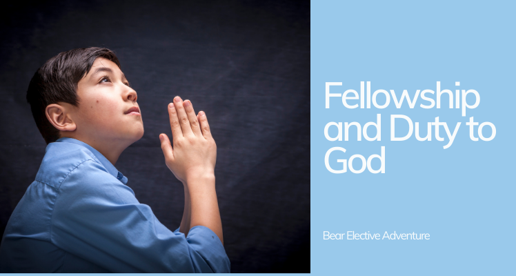 Bear Adventure: Fellowship and Duty to God - i heart WDW